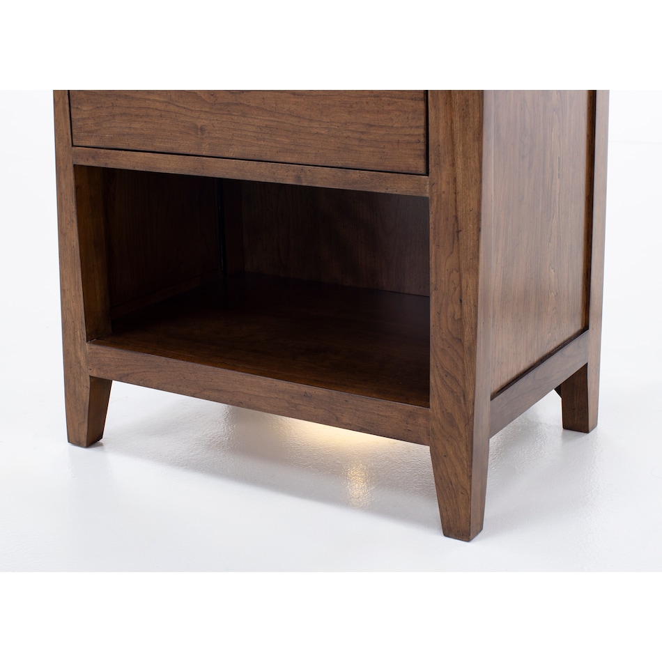 kincaid furniture brown single drawer   