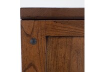 kincaid furniture brown single drawer   