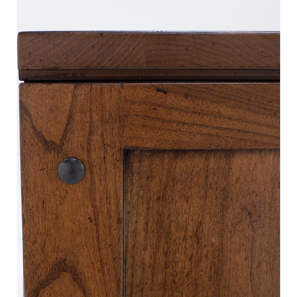 kincaid furniture brown single drawer   