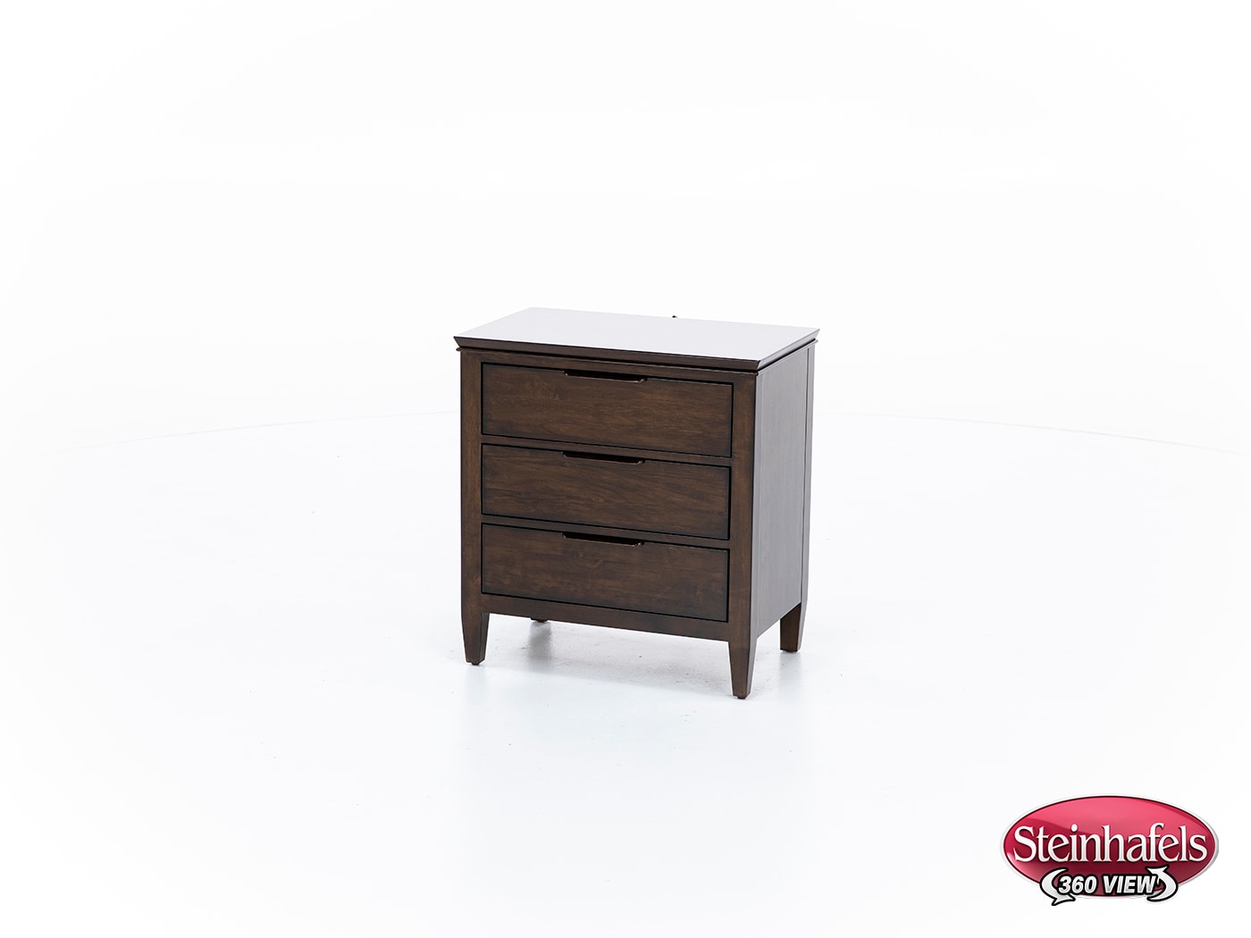 kincaid furniture brown three drawer  image   