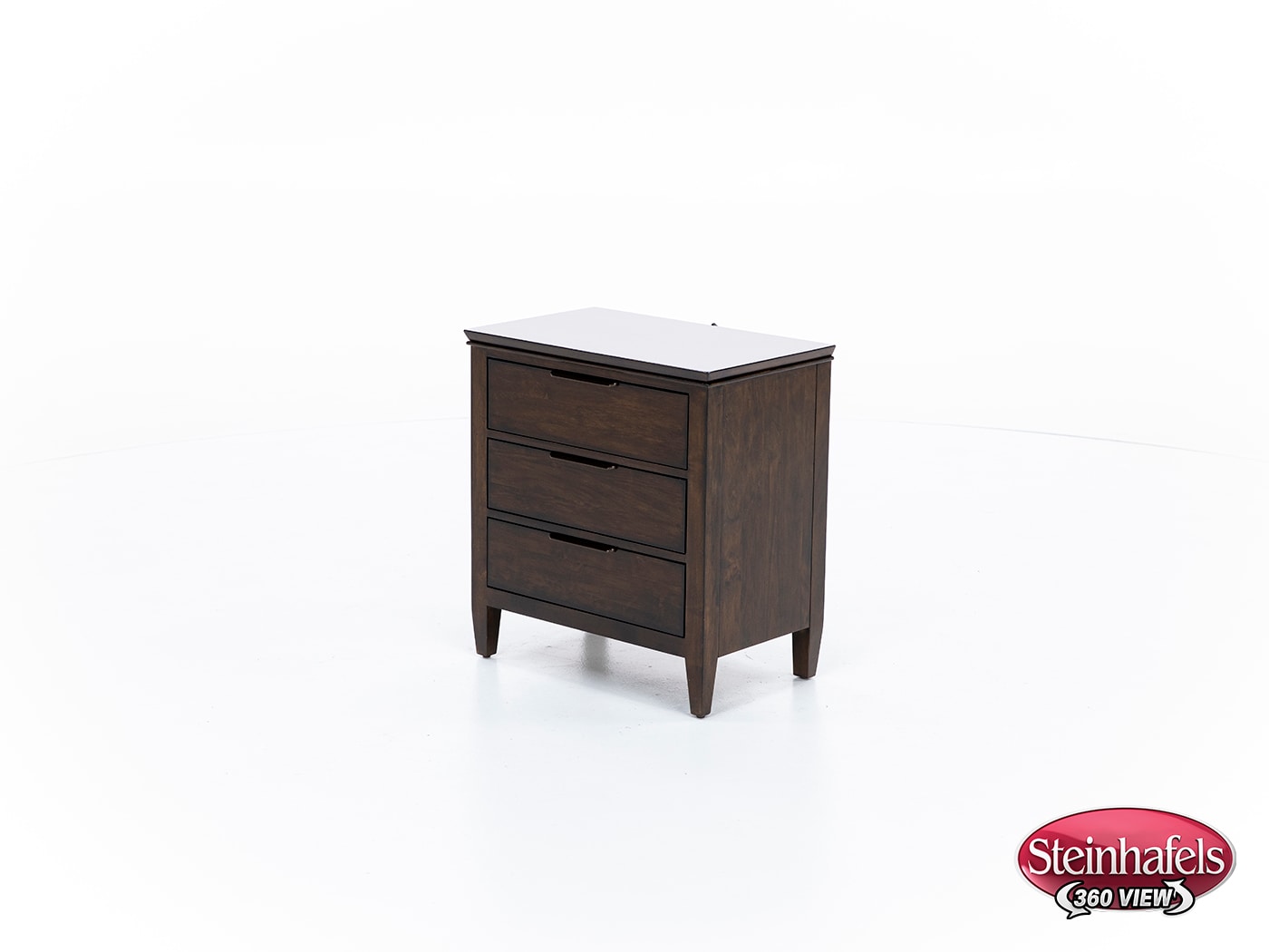 kincaid furniture brown three drawer  image   