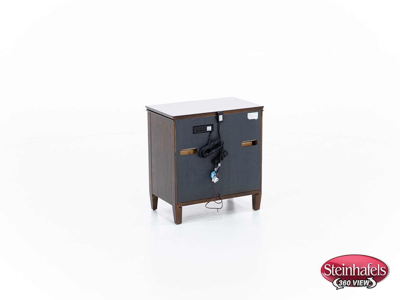 kincaid furniture brown three drawer  image   