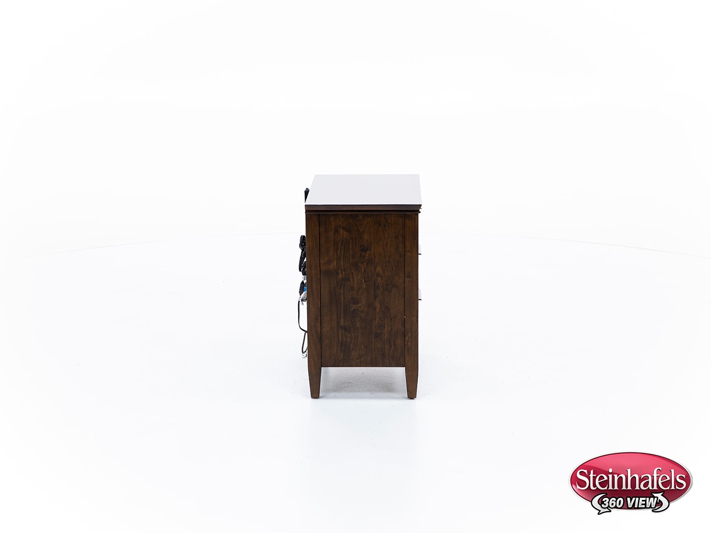 kincaid furniture brown three drawer  image   