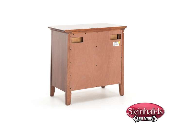 kincaid furniture brown three drawer  image   