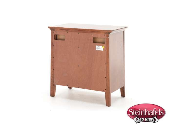 kincaid furniture brown three drawer  image   