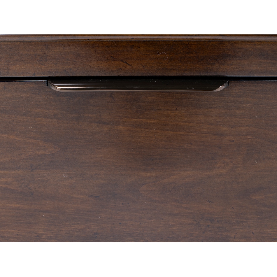 kincaid furniture brown three drawer   