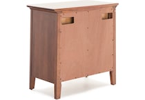 kincaid furniture brown three drawer   
