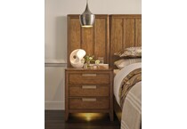 kincaid furniture brown three drawer   