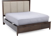 kincaid furniture elise amaretto king bed package skp  