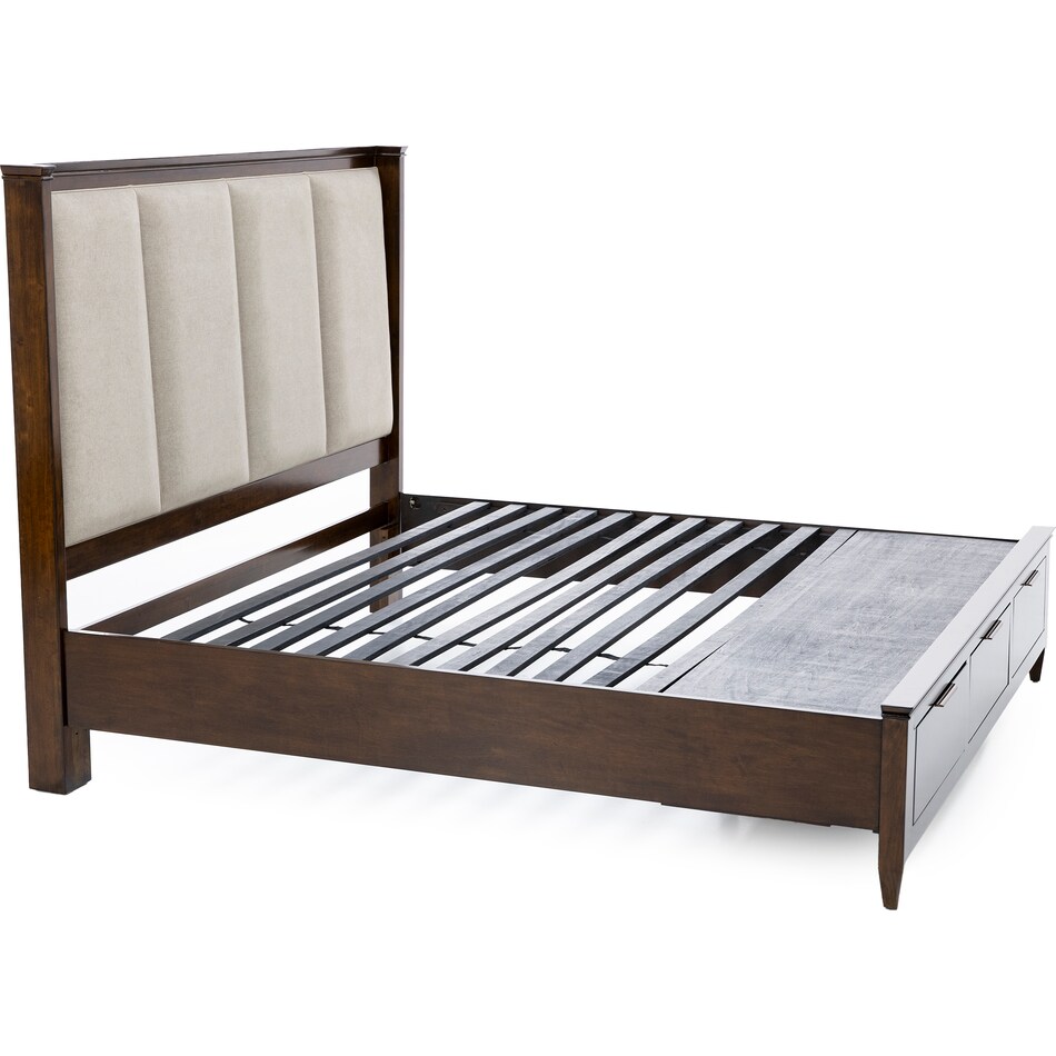 kincaid furniture elise amaretto king bed package skp  