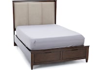 kincaid furniture elise amaretto queen bed package sqp  