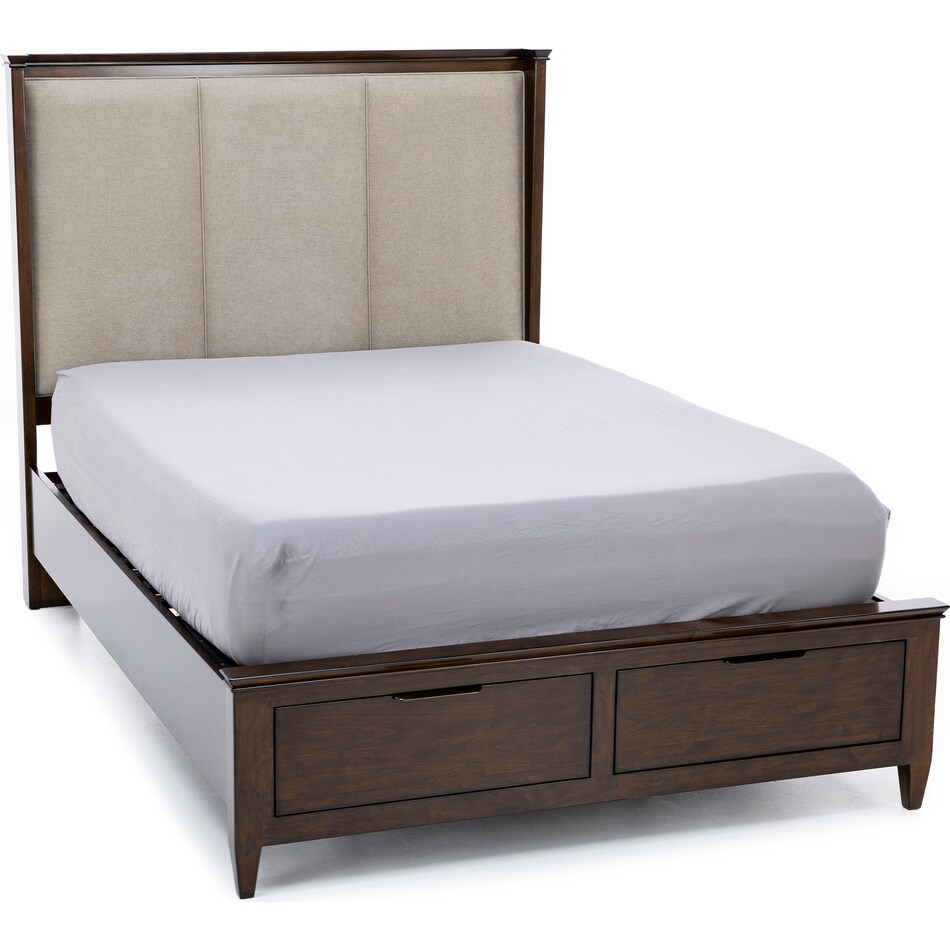 kincaid furniture elise amaretto queen bed package sqp  