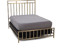 kincaid furniture gold bronze tone queen bed package mqp  