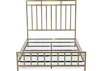 kincaid furniture gold bronze tone queen bed package mqp  