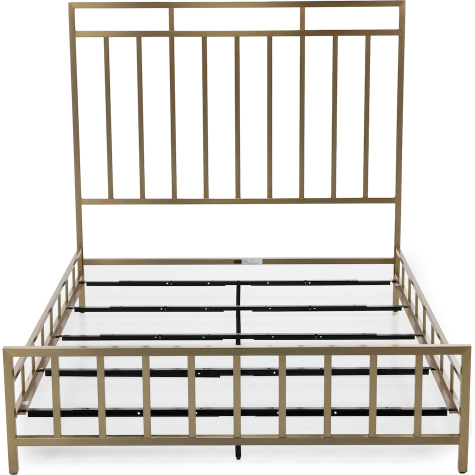 kincaid furniture gold bronze tone queen bed package mqp  