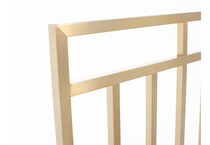 kincaid furniture gold bronze tone queen bed package mqp  