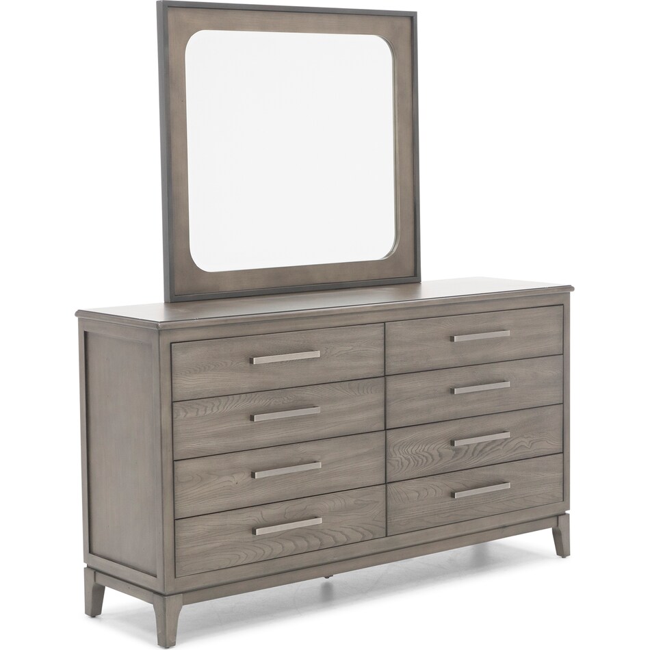 kincaid furniture grey mirror   