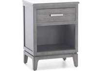 kincaid furniture grey single drawer   