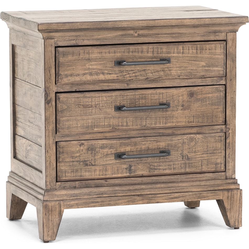 kincaid furniture grey three drawer   