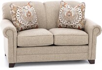 king hickory furniture co beige  inches and under   