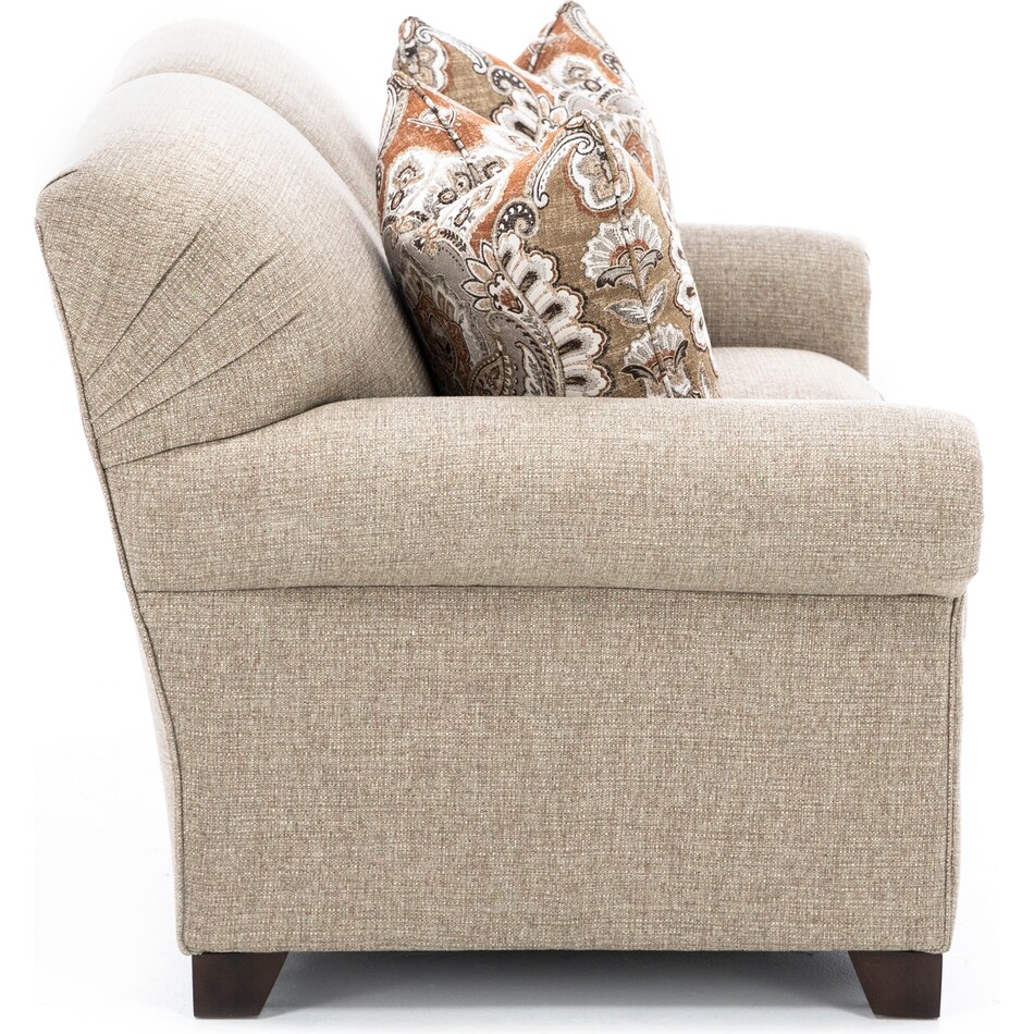 king hickory furniture co beige  inches and under   