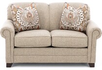 king hickory furniture co beige  inches and under   