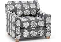 king hickory furniture co grey chair   