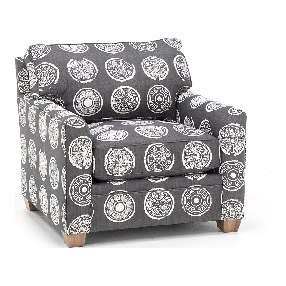 king hickory furniture co grey chair   