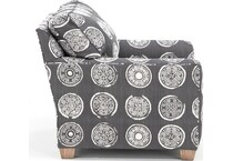 king hickory furniture co grey chair   