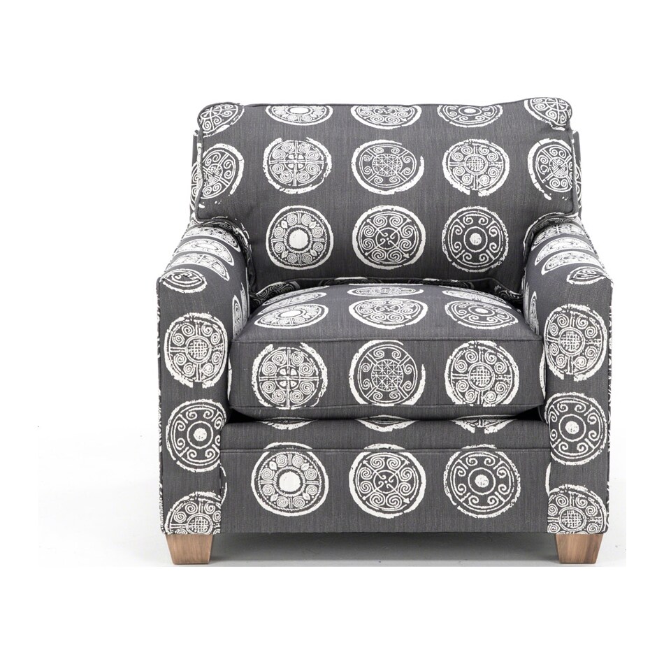 king hickory furniture co grey chair   