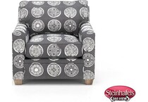 king hickory furniture co grey chair  image   