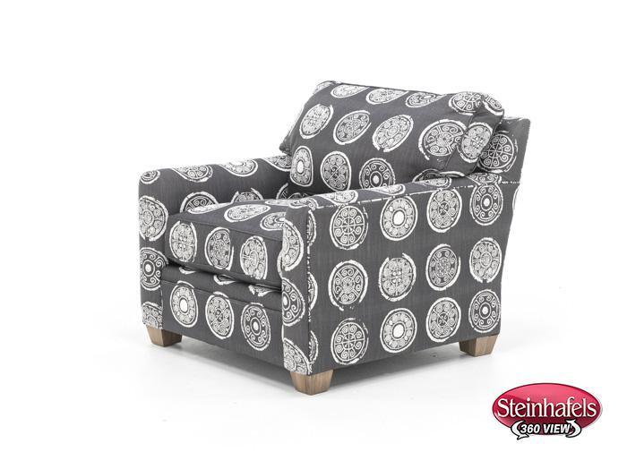 king hickory furniture co grey chair  image   
