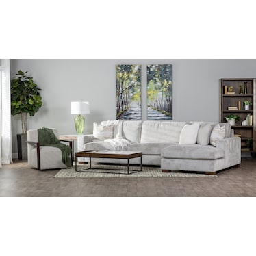 Danielle 2-Pc. Chaise Sofa