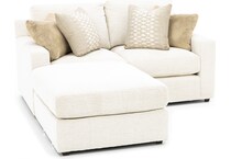 king hickory furniture co white sta fab sectional pieces pkg  