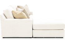 king hickory furniture co white sta fab sectional pieces pkg  