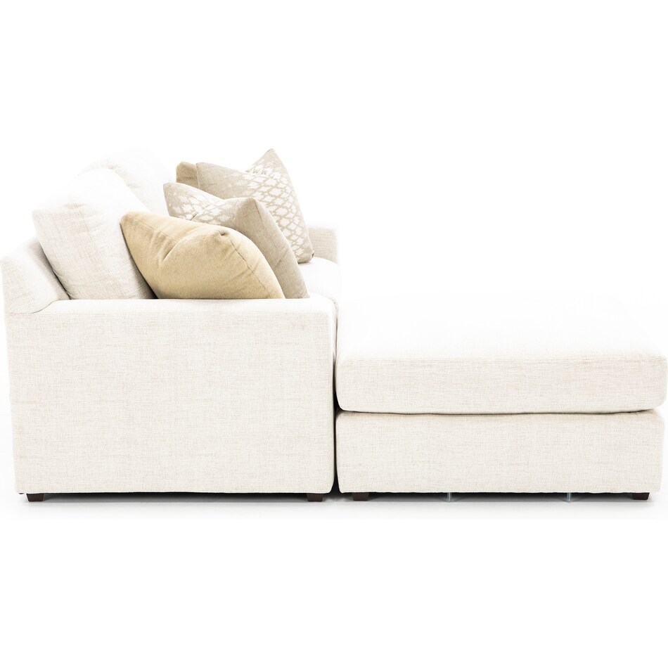 king hickory furniture co white sta fab sectional pieces pkg  