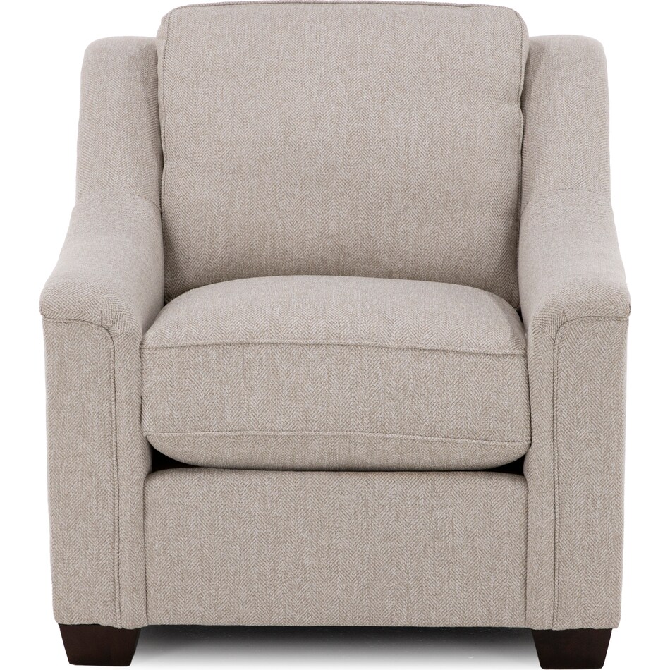king hickory beige chair   