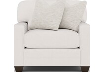 king hickory beige chair   