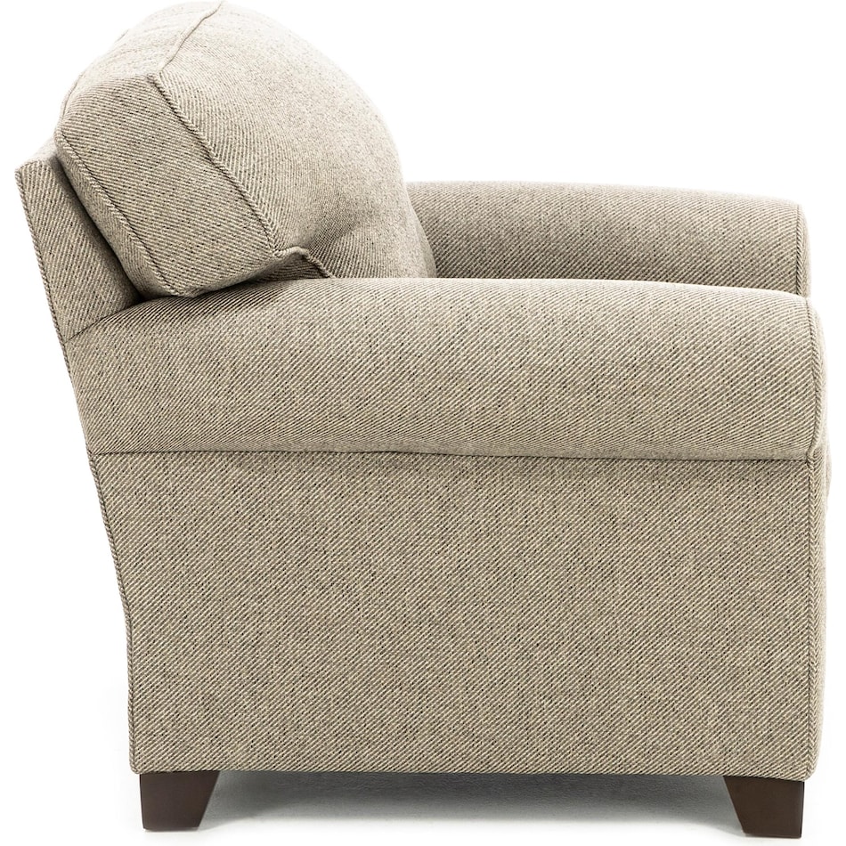 king hickory beige chair   