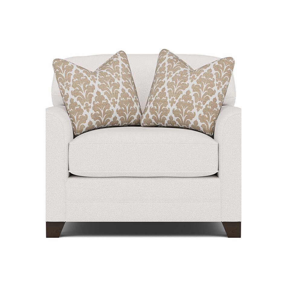 king hickory beige chair   