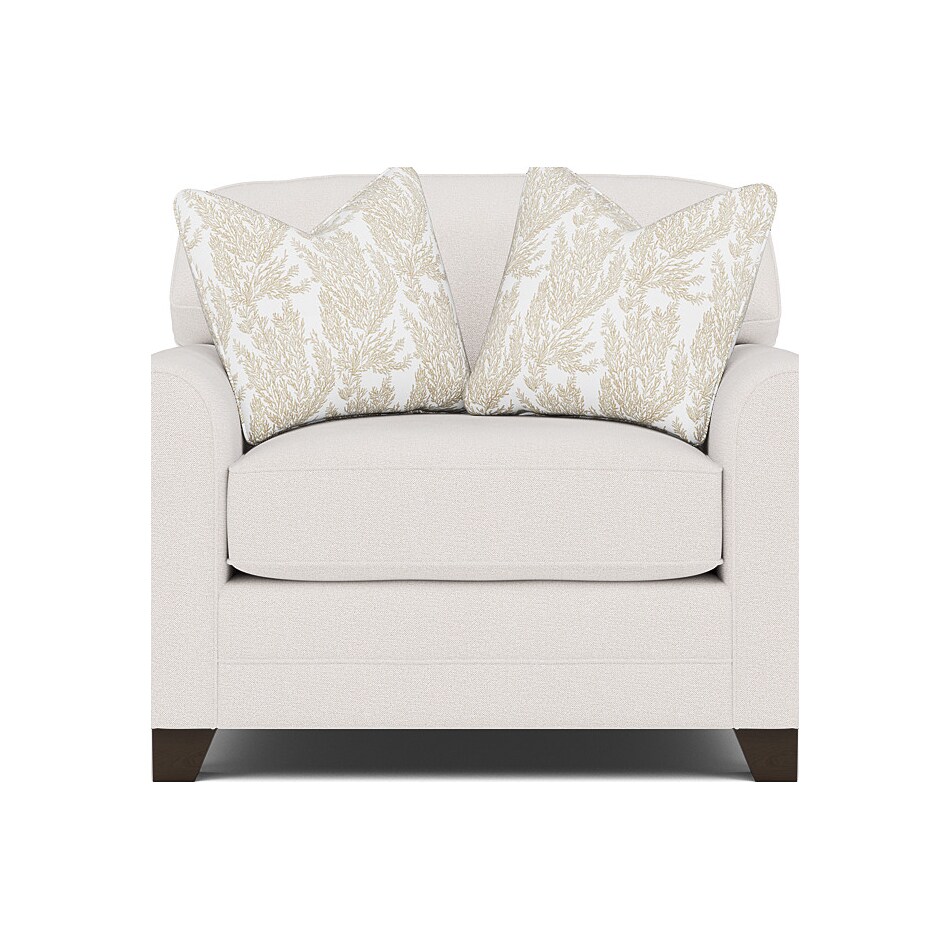 king hickory beige chair   