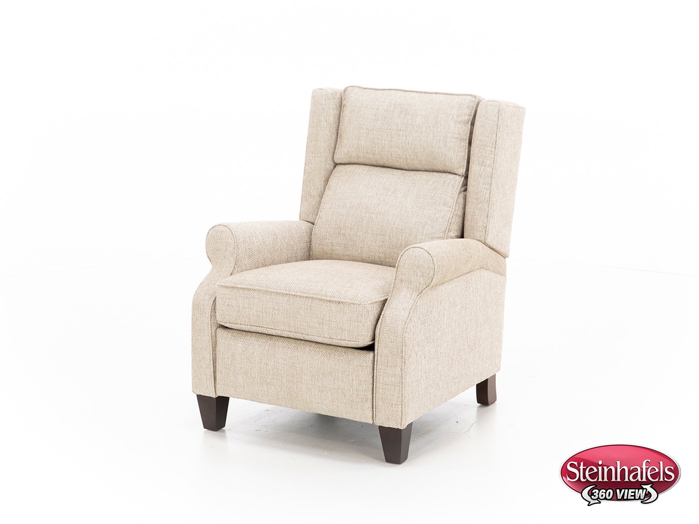 king hickory beige recliner  image   