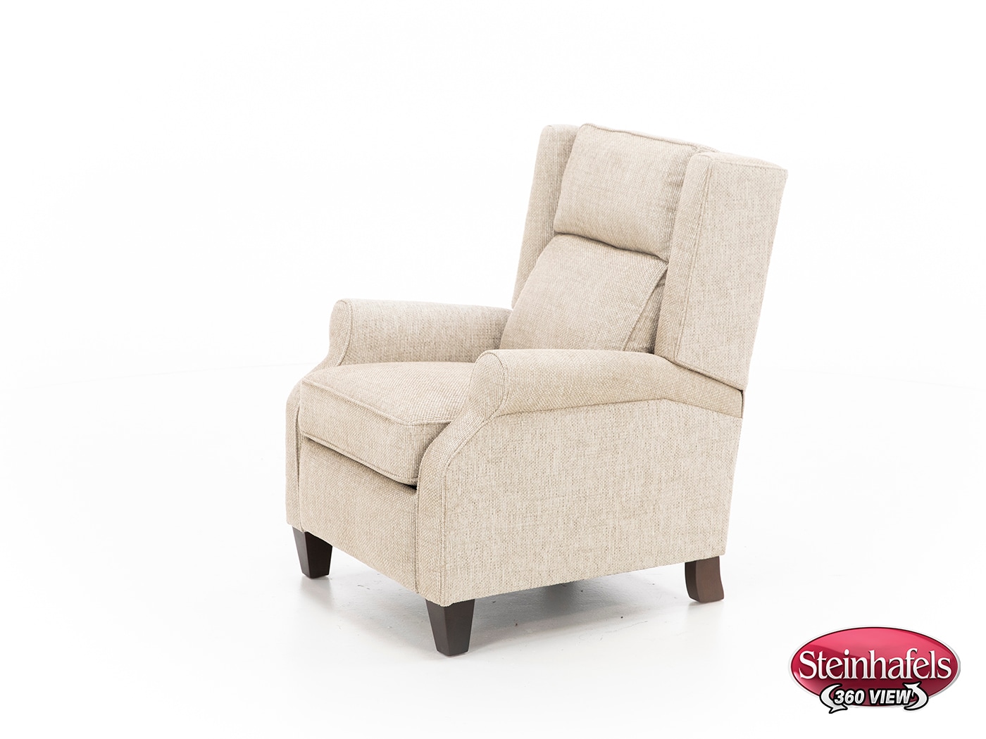 king hickory beige recliner  image   