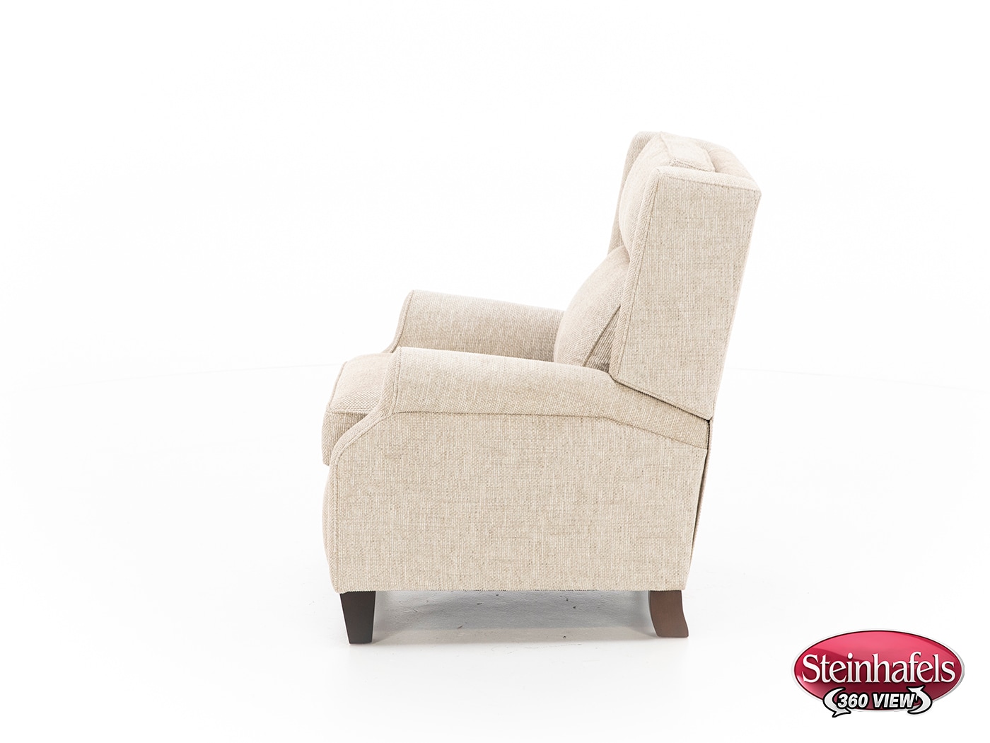 king hickory beige recliner  image   