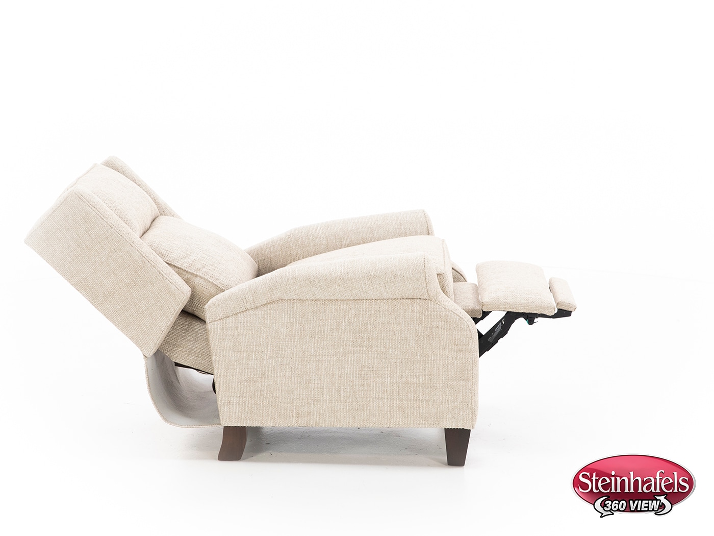 king hickory beige recliner  image   