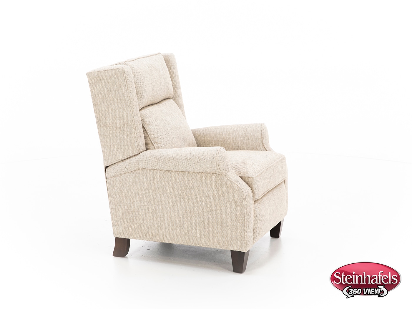 king hickory beige recliner  image   