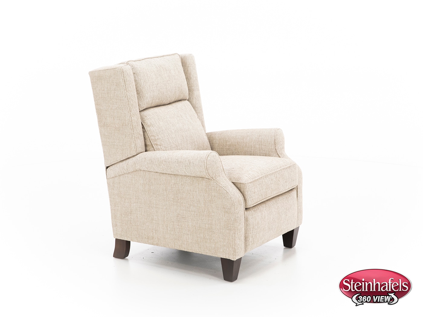 king hickory beige recliner  image   