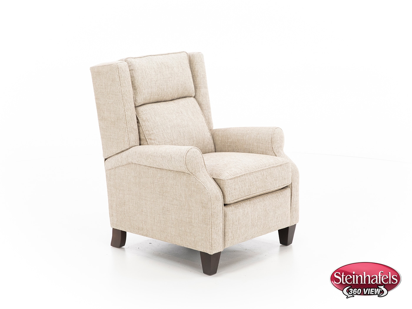 king hickory beige recliner  image   