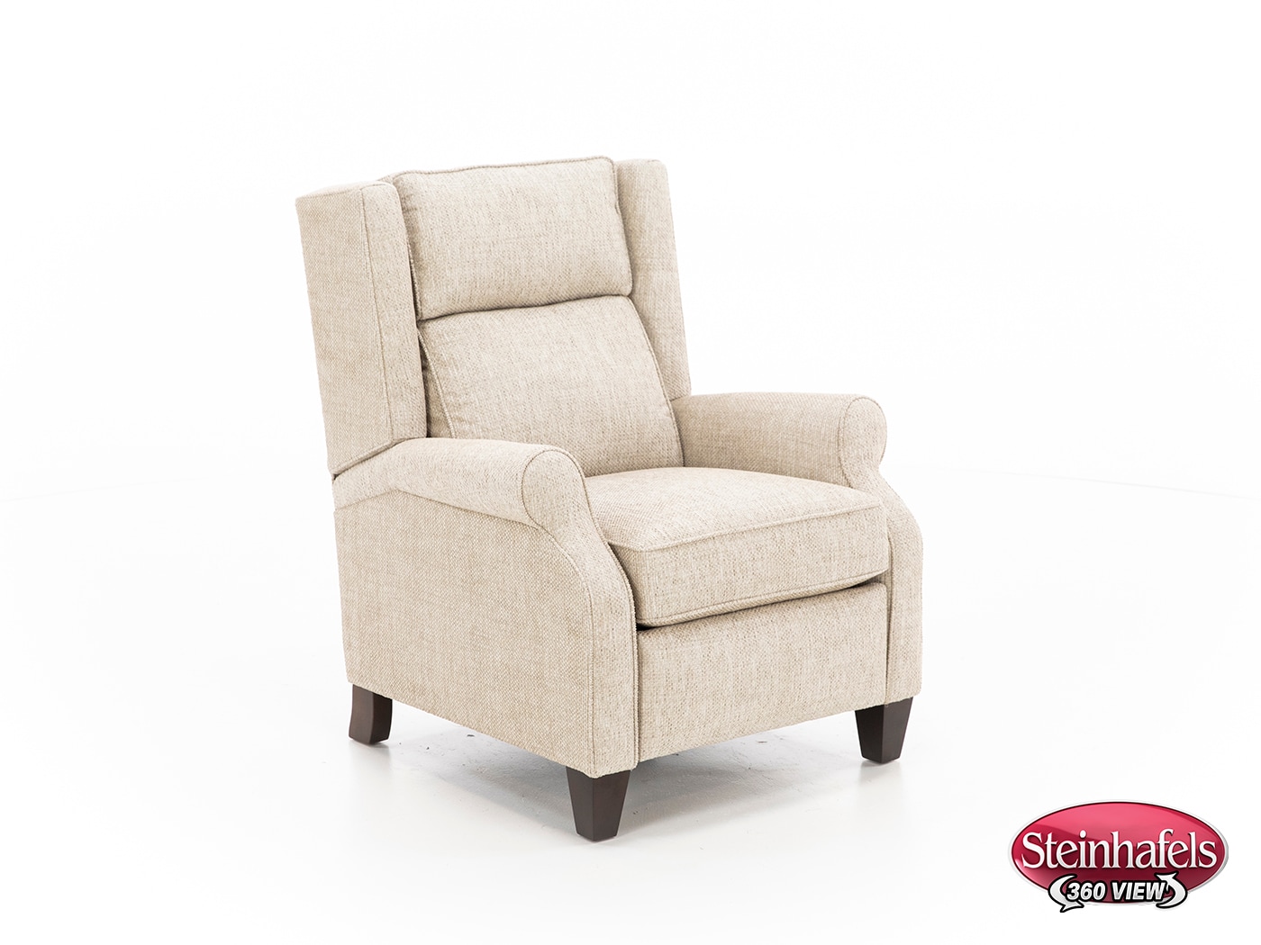 king hickory beige recliner  image   