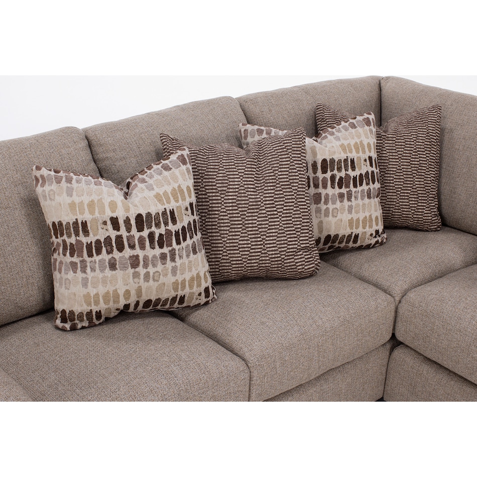 king hickory beige sta fab sectional pieces qpkg  